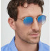 Мужские брендовые солнцезащитные очки Ray Ban Round 3447 001/3F Lux Мужские брендовые солнцезащитные очки Ray Ban Round 3447 001/3F Lux